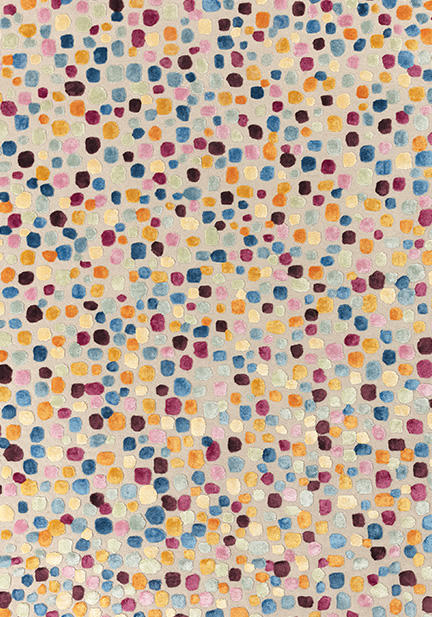 Килим Dotted, пъстър (246001990)