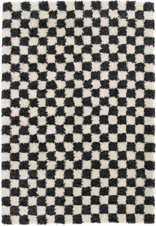 Килим Chequered, черен (51509/630)